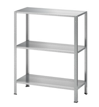 Load image into Gallery viewer, IKEA Shelving Unit, Stainless Steel, Indoor/Outdoor, 2 Racks
