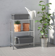 Load image into Gallery viewer, IKEA Shelving Unit, Stainless Steel, Indoor/Outdoor, 2 Racks
