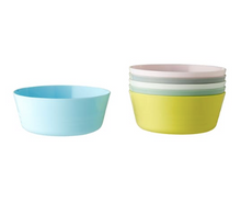 Load image into Gallery viewer, IKEA Children Bowl, Mixed Colors, Pack of 6
