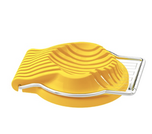 Load image into Gallery viewer, IKEA Egg Slicer, Yellow/ Silver
