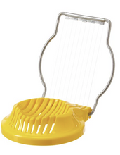 Load image into Gallery viewer, IKEA Egg Slicer, Yellow/ Silver
