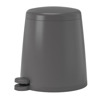 IKEA Pedal Bin, Grey, 5L