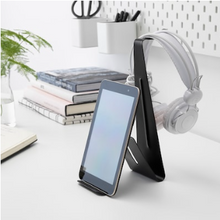 Load image into Gallery viewer, IKEA Headset/ Tablet Stand, Black
