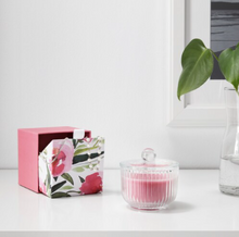 Load image into Gallery viewer, IKEA Scented candle in glass, Peony/Pink, 9 cm
