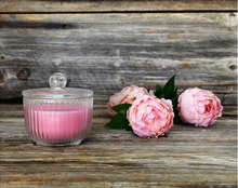 Load image into Gallery viewer, IKEA Scented candle in glass, Peony/Pink, 9 cm
