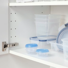 Load image into Gallery viewer, IKEA Food container, transparent/blue, 70 ml/ Pack of 3
