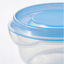 Load image into Gallery viewer, IKEA Food container, transparent/blue, 70 ml/ Pack of 3
