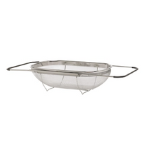 Load image into Gallery viewer, IKEA Colander, Stainless Steel/ Black, 34x23 cm
