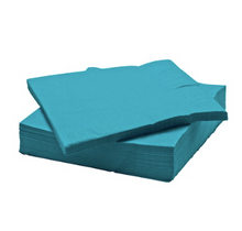 Load image into Gallery viewer, IKEA Paper Napkin, Turquoise, 40x40 cm, 50 Pack
