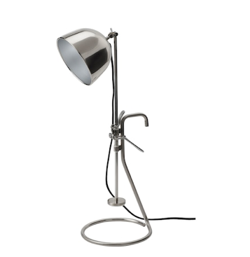 IKEA Clamp Table Lamp, Steel