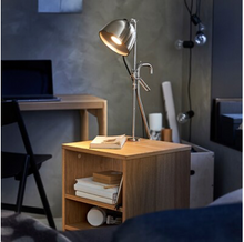 Load image into Gallery viewer, IKEA Clamp Table Lamp, Steel
