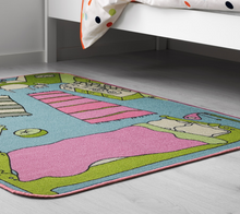 Load image into Gallery viewer, IKEA Children Rug, Low pile, Multi Color, 100x133 cm
