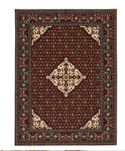 Load image into Gallery viewer, IKEA Rug, Low Pile, Kazakh Patterned/ Multicolor, 170x225 cm. 80% Wool
