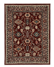 Load image into Gallery viewer, IKEA Rug, Low Pile, Kazakh Patterned/ Multicolor, 170x225 cm. 80% Wool
