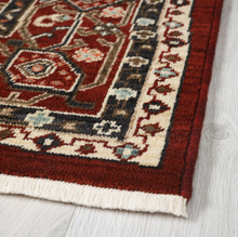 Load image into Gallery viewer, IKEA Rug, Low Pile, Kazakh Patterned/ Multicolor, 170x225 cm. 80% Wool
