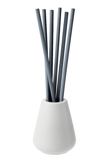 IKEA Vase and 6 Scented Sticks, Blossoming Bergamot/ Grey