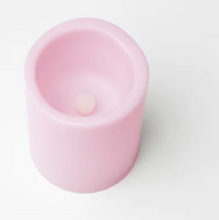 Load image into Gallery viewer, IKEA LED block Candle in/out, Set of 2, Battery-operated, Pink
