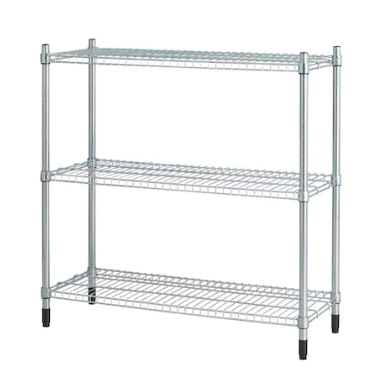 IKEA Shelving unit, Galvanised, 92x36x94 cm