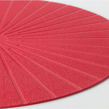 Load image into Gallery viewer, IKEA Placemat, Round, Red, 37 cm
