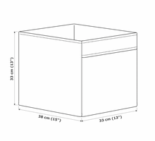 Load image into Gallery viewer, IKEA Box, Dark Grey, 33x38x33 cm
