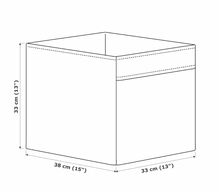 Load image into Gallery viewer, IKEA Box, Beige/Dotted, 33x38x33 cm
